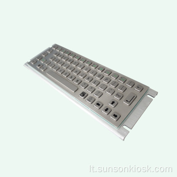 Informacijos kiosko „Braille Vandal“ klaviatūra